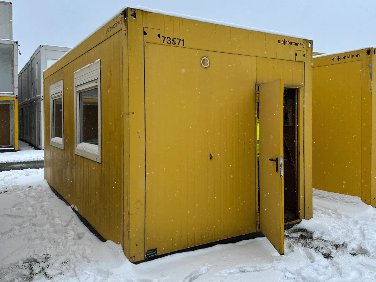 20 Fuß Bürocontainer 3m Breite