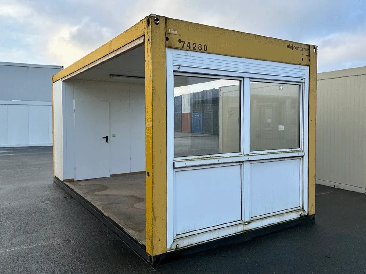 20 Fuß Bürocontainer 3m Breite