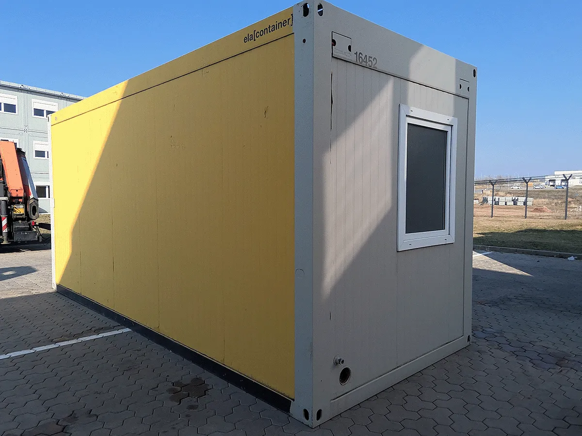20 Fuß Sanitärcontainer