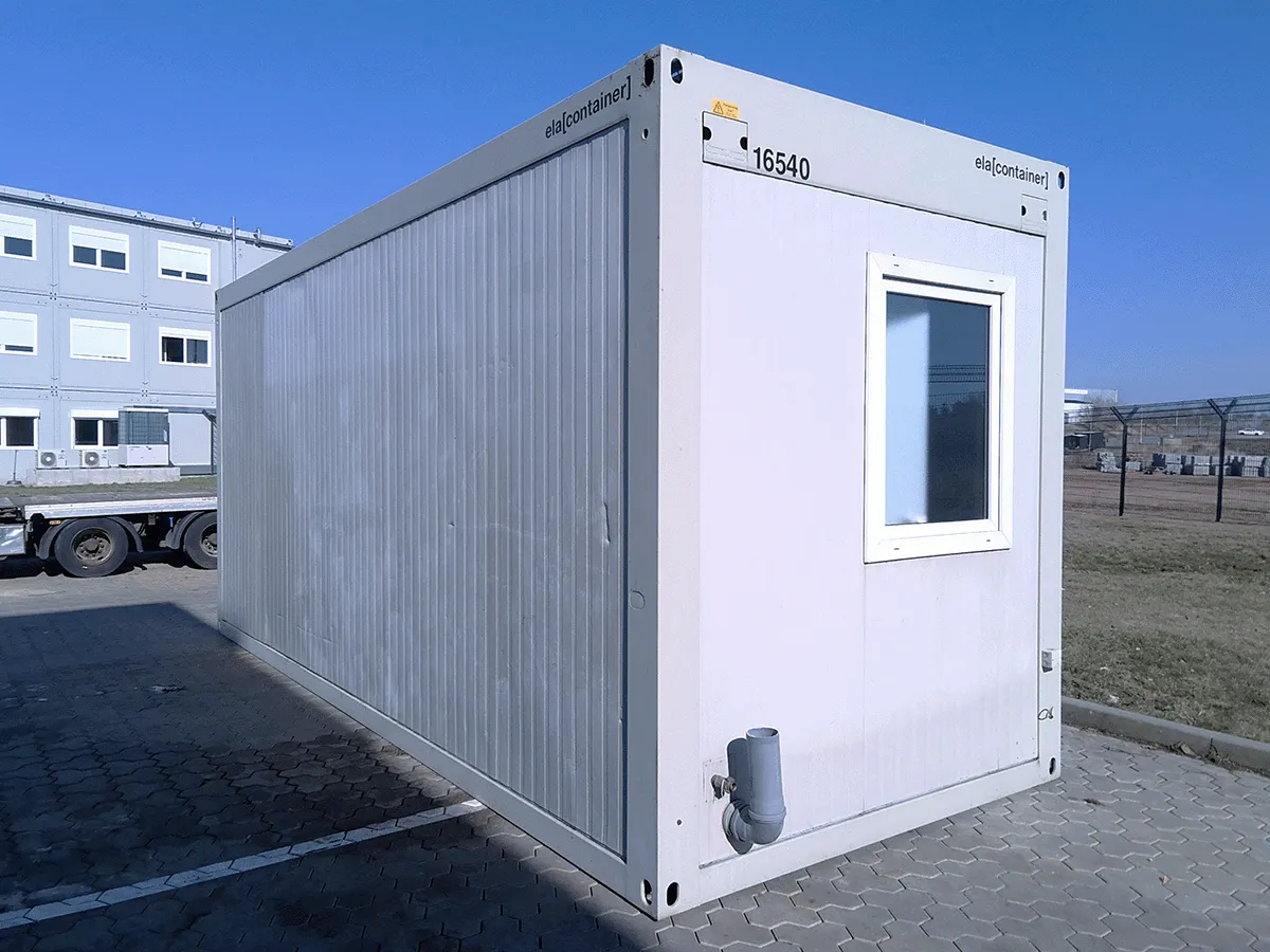 20 Fuß Sanitärcontainer