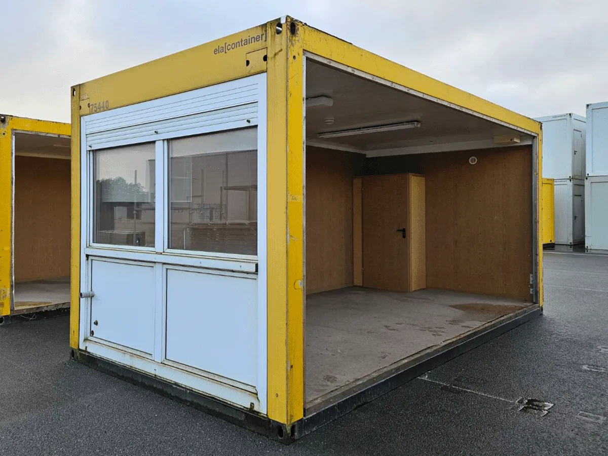 20 Fuß Bürocontainer 3m Breite