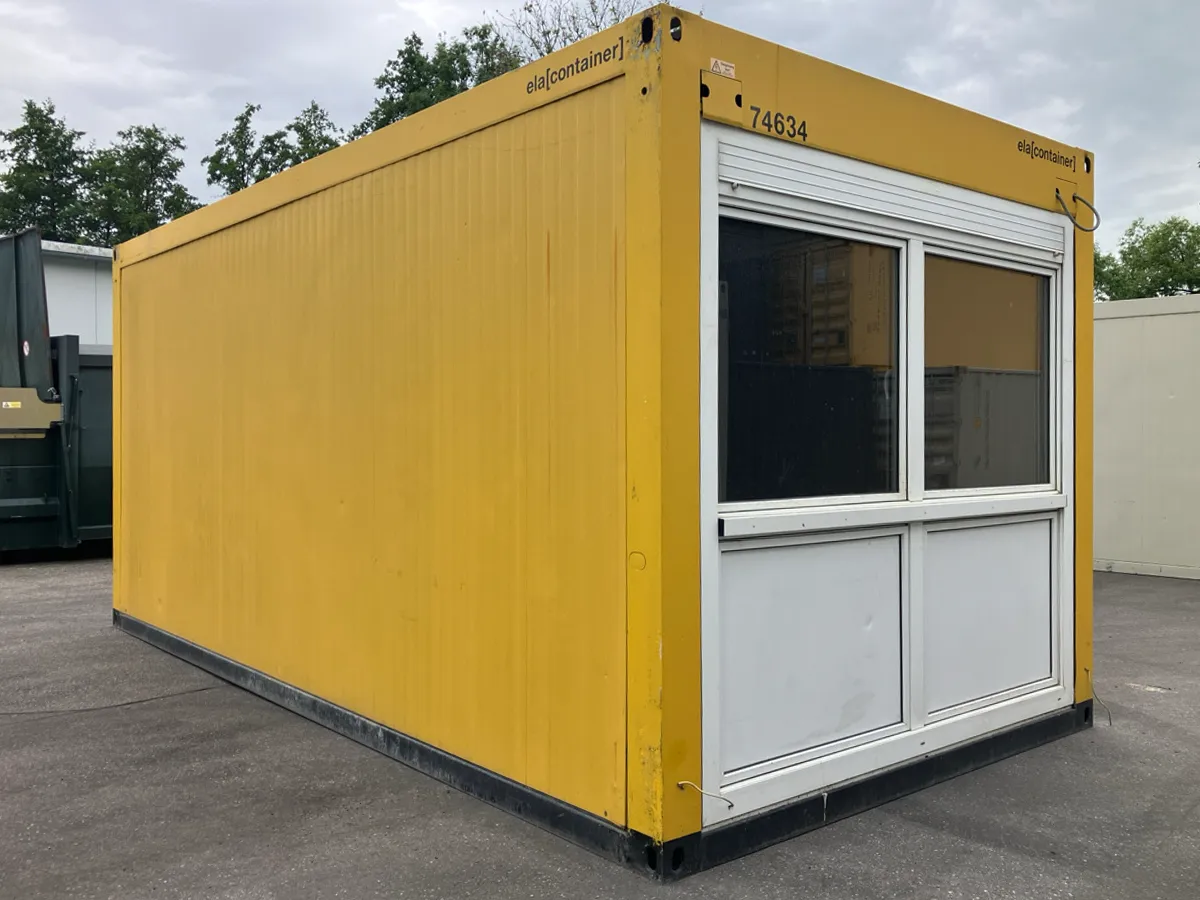 20 Fuß Bürocontainer 3m Breite