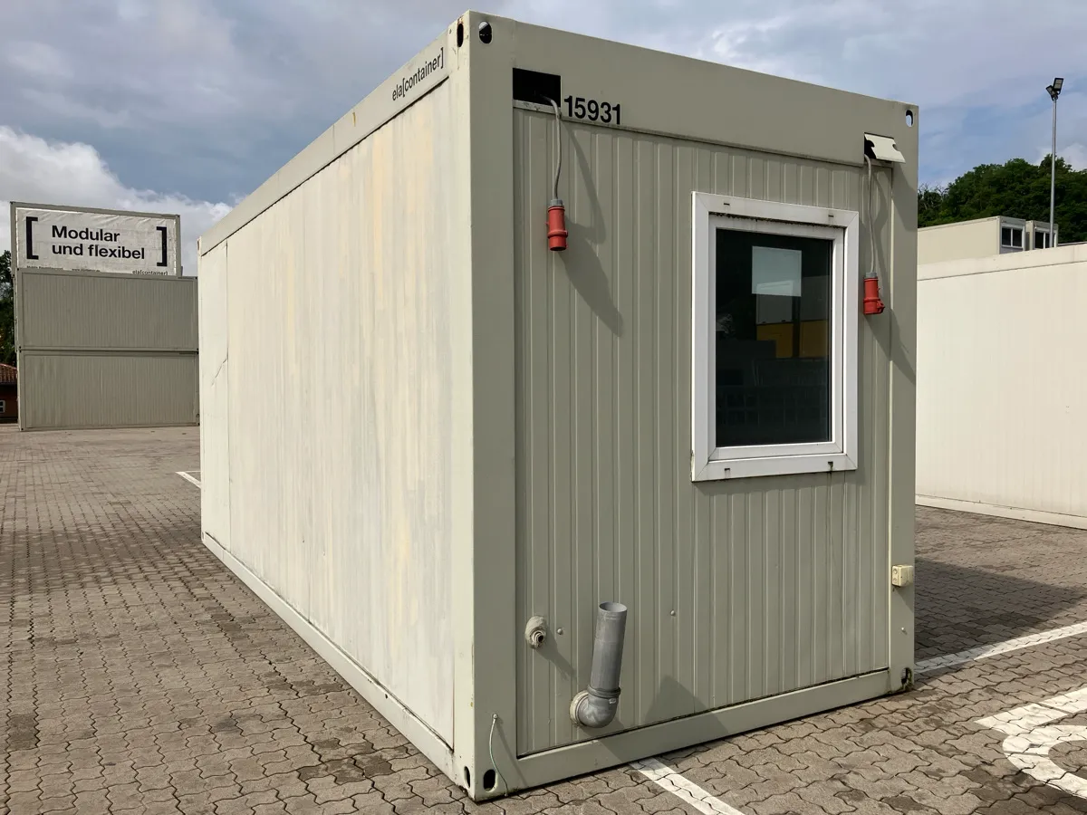 20 Fuß Sanitärcontainer