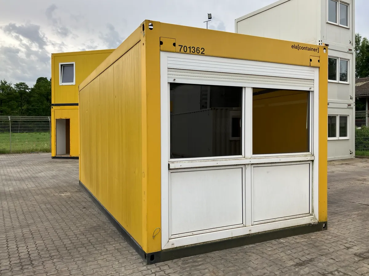 20 Fuß Bürocontainer 3m Breite
