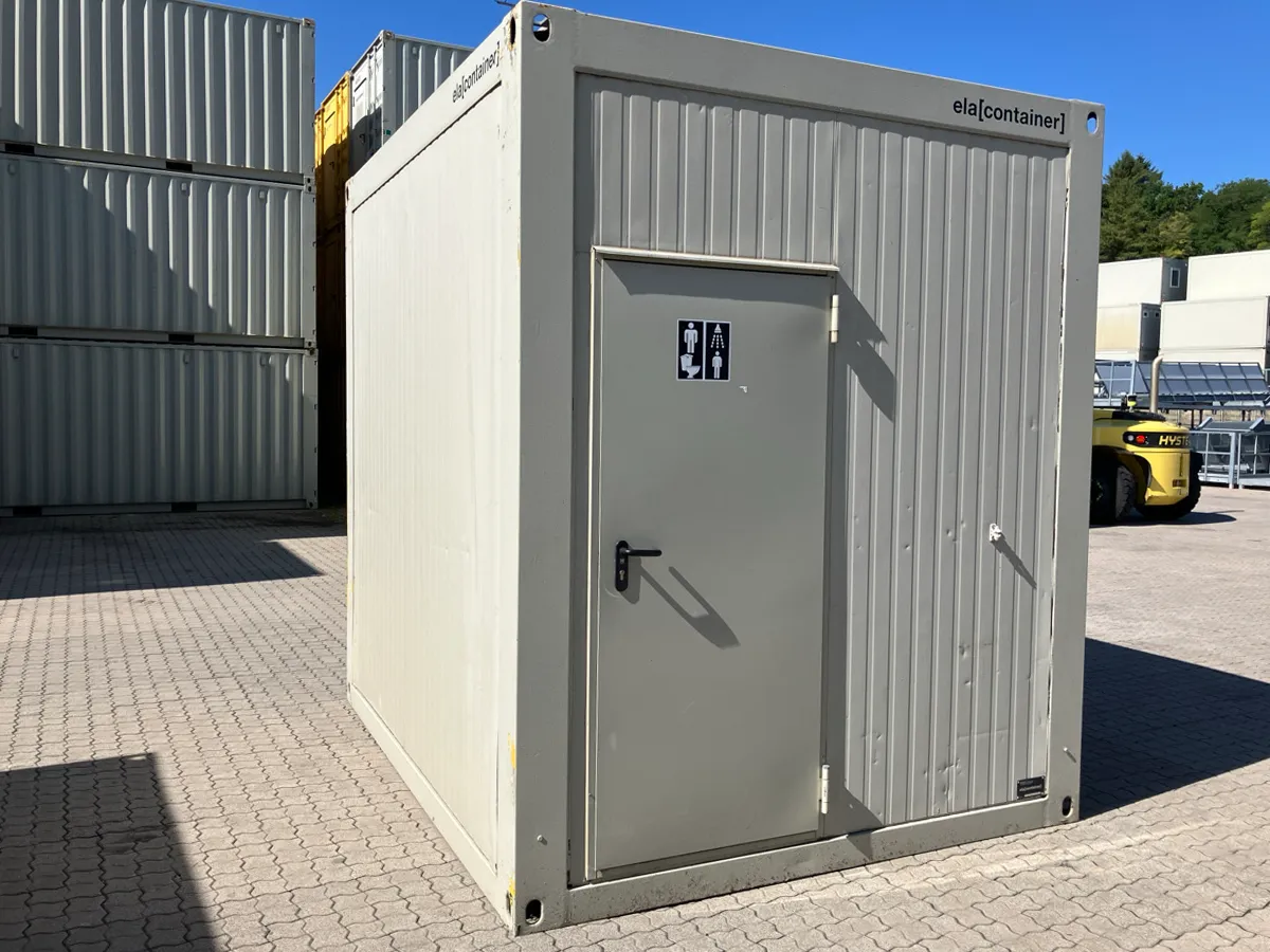 10 Fuß Sanitärcontainer