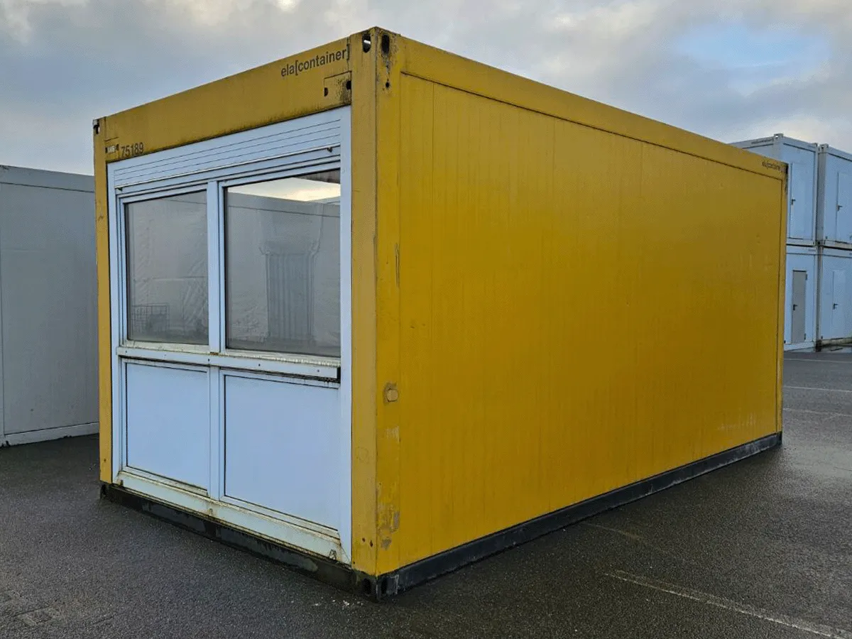 20 Fuß Bürocontainer 3m Breite