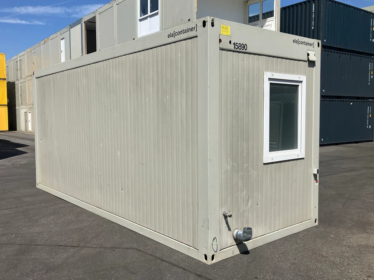 20 Fuß Sanitärcontainer