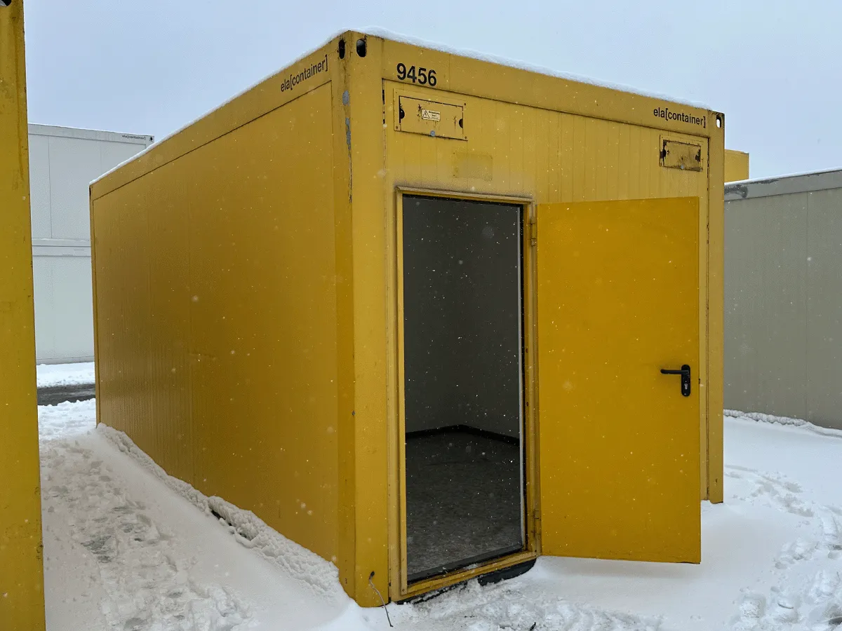 20 Fuß Bürocontainer 3m Breite