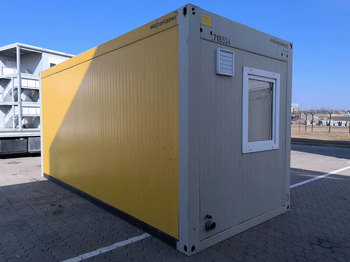 20 Fuß Sanitärcontainer