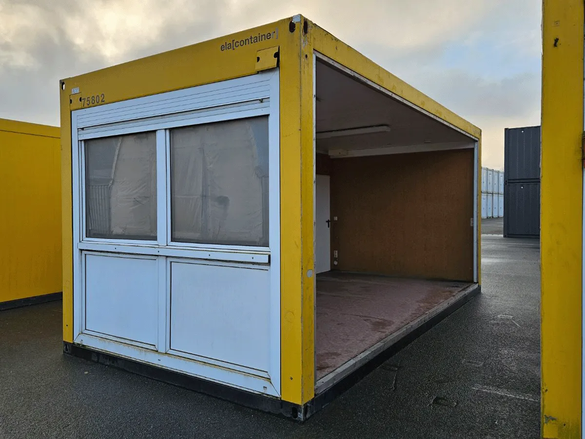 20 Fuß Bürocontainer 3m Breite