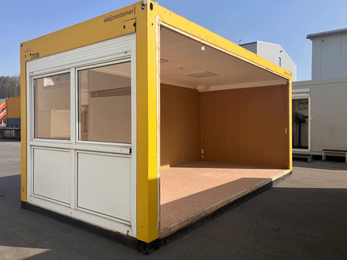 20 Fuß Bürocontainer 3m Breite