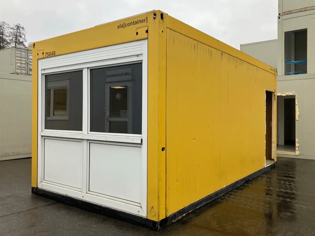 20 Fuß Bürocontainer 3m Breite