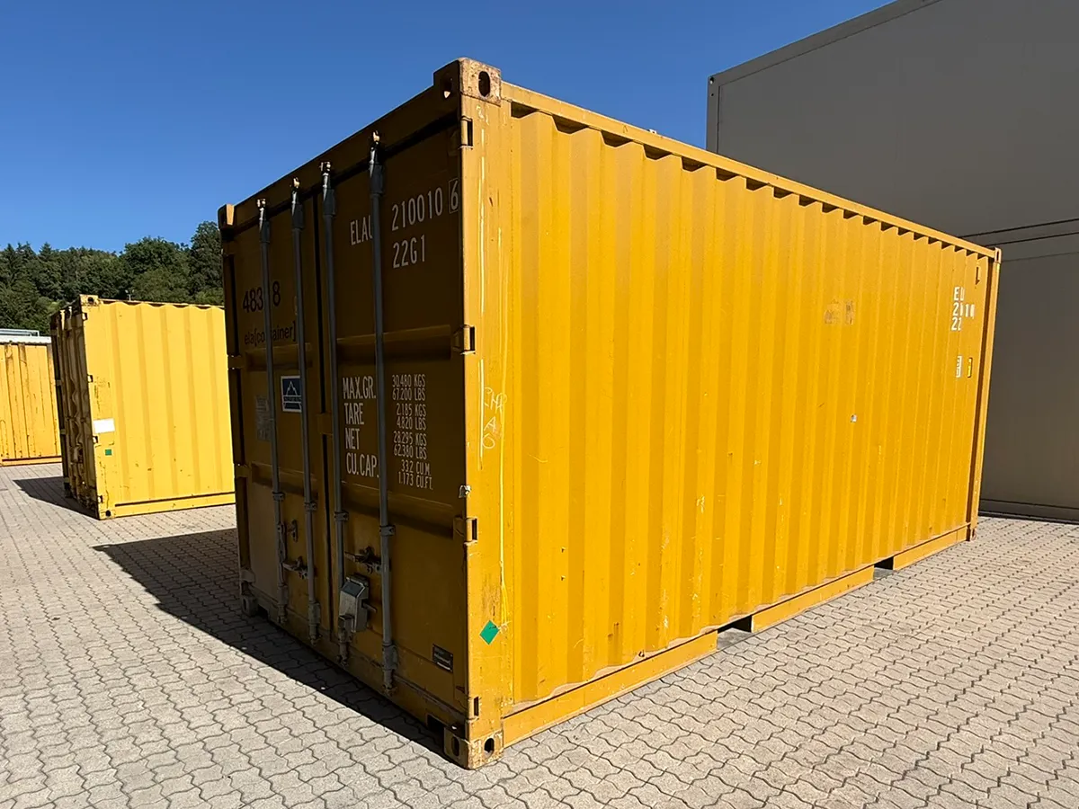 20 Fuß Lagercontainer