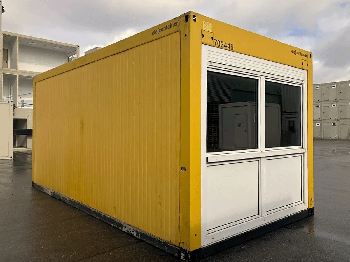 20 Fuß Bürocontainer 3m Breite