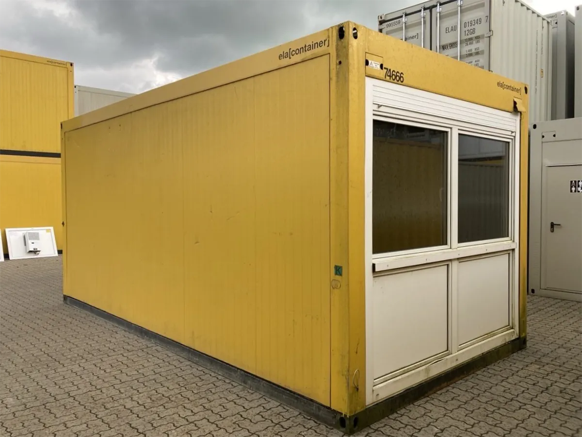 20 Fuß Bürocontainer 3m Breite
