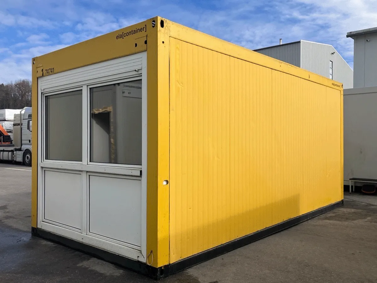 20 Fuß Bürocontainer 3m Breite