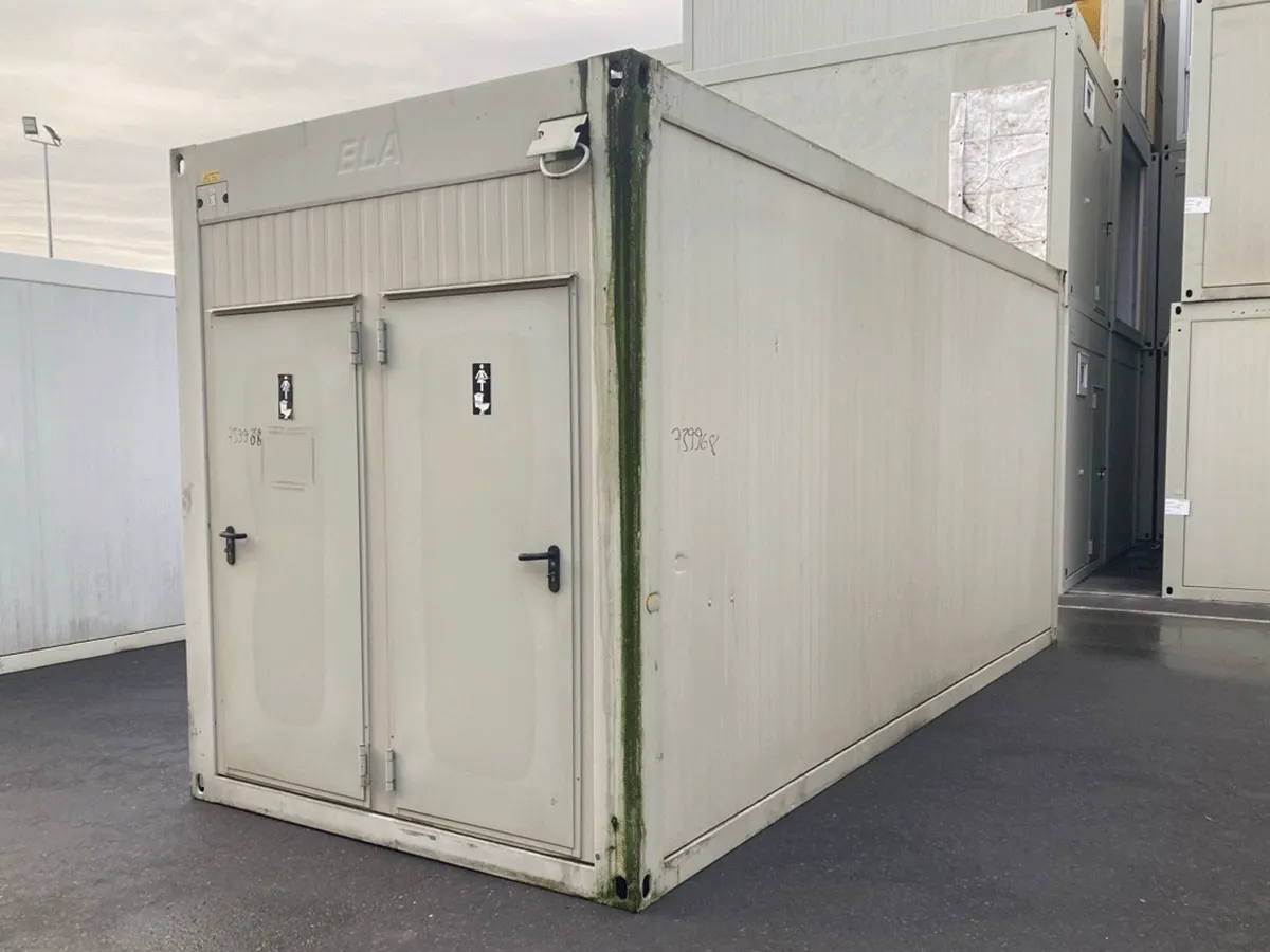 20 Fuß Sanitärcontainer