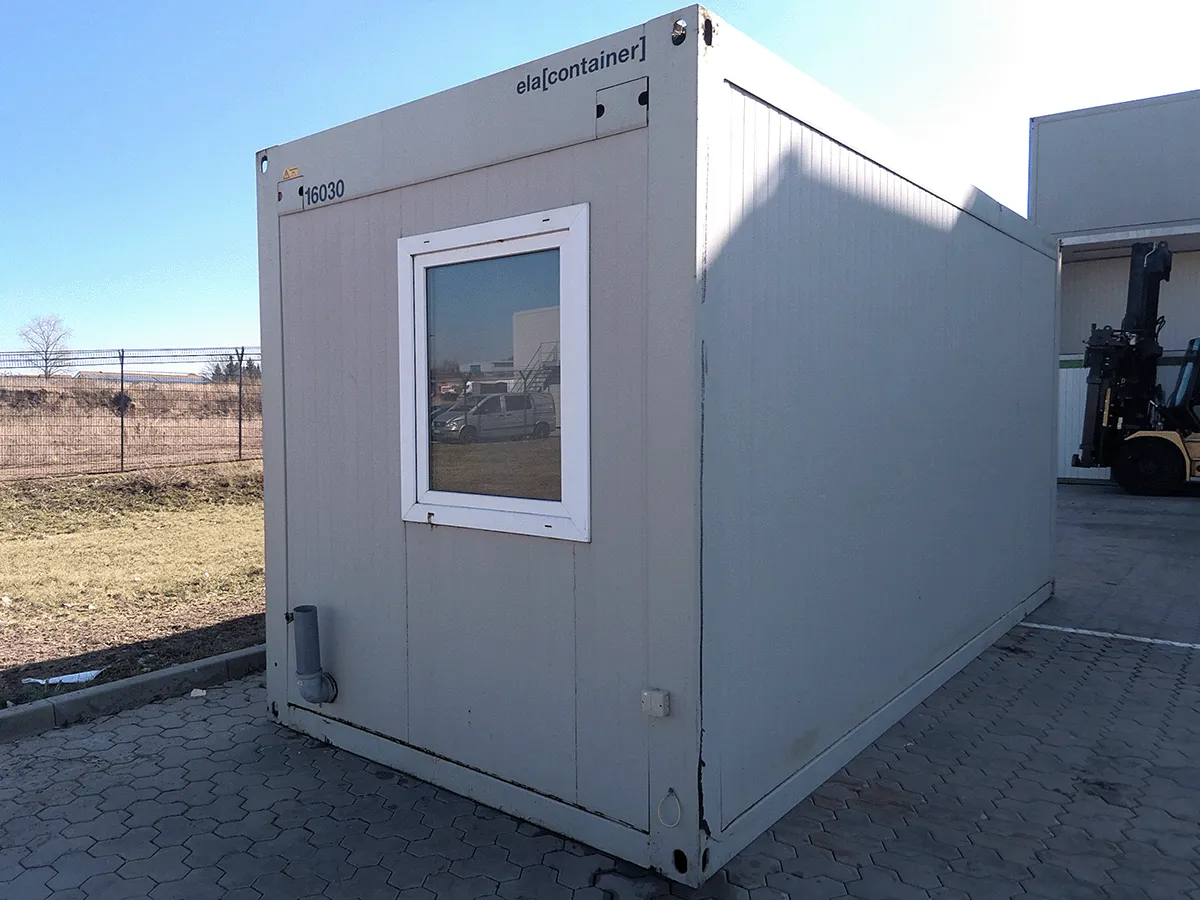 20 Fuß Sanitärcontainer