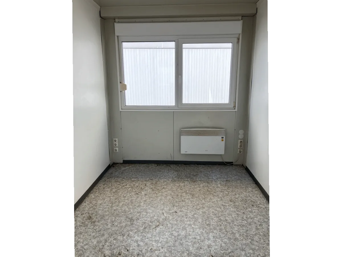 innenraum 20 fuß bürocontainer gebraucht mit fenster und heizung
