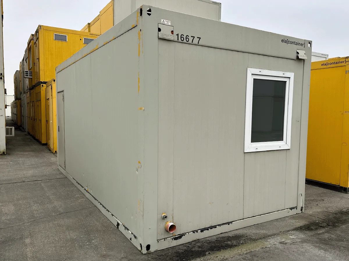 20 Fuß Sanitärcontainer