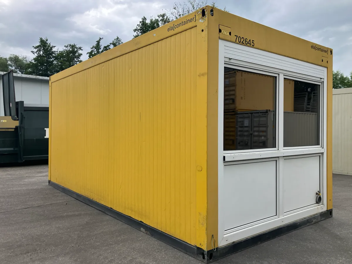 20 Fuß Bürocontainer 3m Breite
