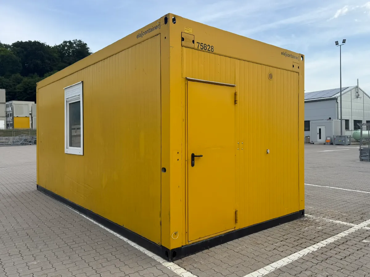 20 Fuß Schwarz-Weiß Container 3m Breite