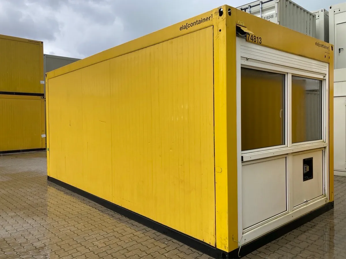 20 Fuß Bürocontainer 3m Breite