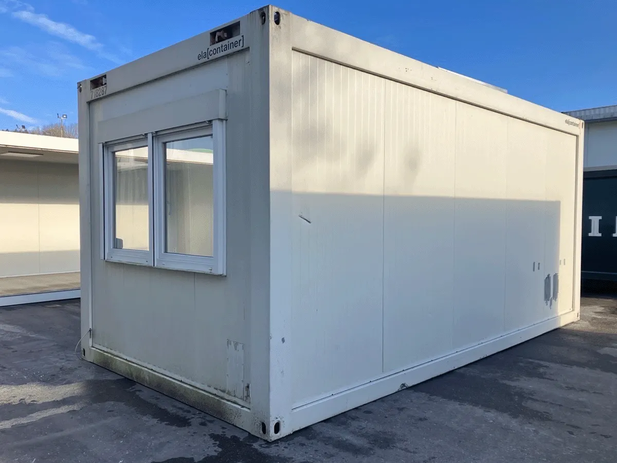20 Fuß Bürocontainer 3m Breite