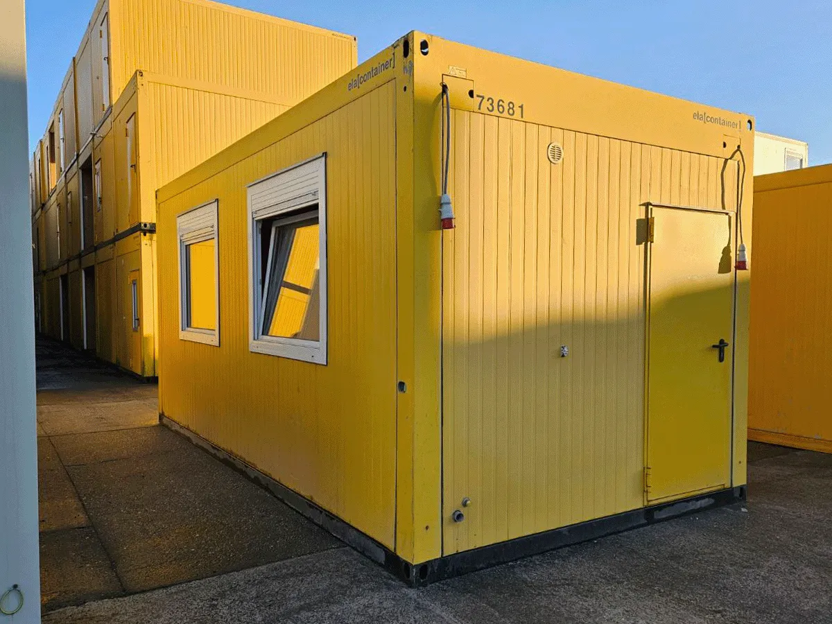 20 Fuß Bürocontainer 3m Breite