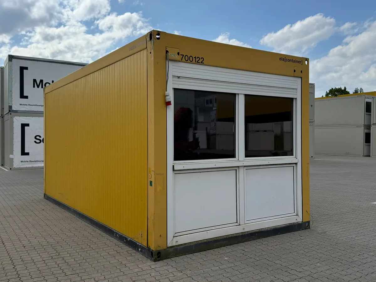 20 Fuß Bürocontainer 3m Breite
