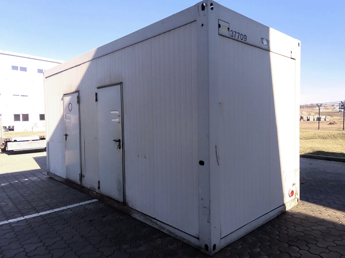 20 Fuß Sanitärcontainer