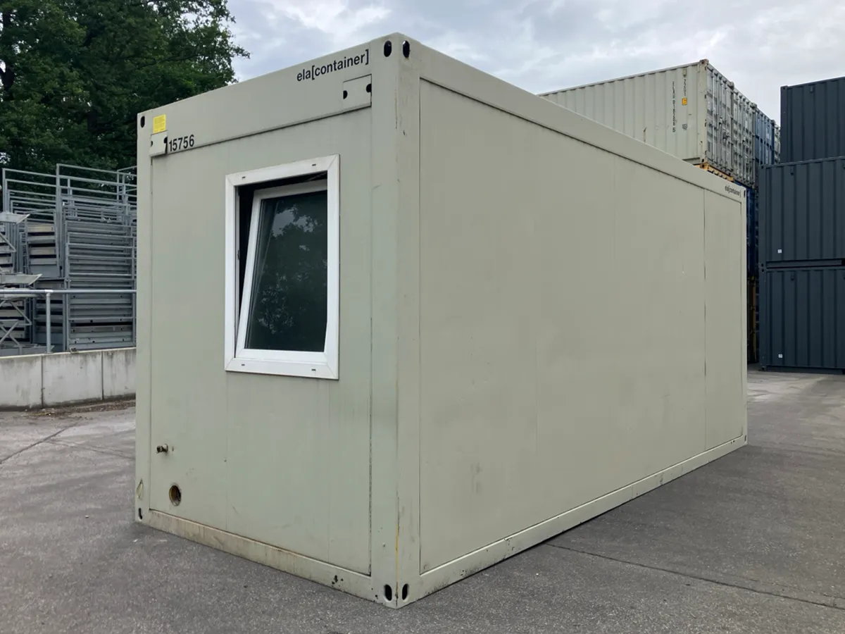 20 Fuß Sanitärcontainer